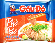 Лапша PHO BO рисовая с аром. говядины 65г30шт/ящ (8936181660387)