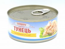 Тунец "TUNTSOFF" салатный в масле, 170 г, (8852111028075)